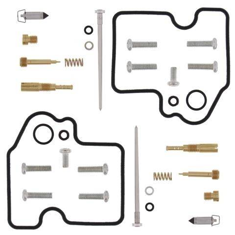 All Balls Racing - All Balls Carburetor Rebuild Kit for Kawasaki 650 Brute Force Prairie KVF650 Precision Jets Corrosion Resistant Restores Performance