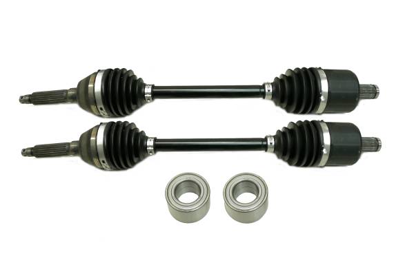 ATV Parts Connection - Precision Front CV Axles & Bearings for Polaris 1332471 1332881 Left & Right Quality Tested Heat-Treated 4140 Chromoly Steel Exact Fit ATVPC
