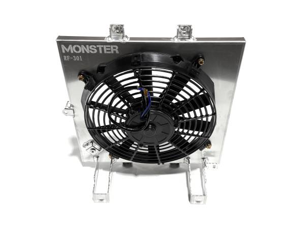 MONSTER AXLES - Monster Performance Radiator Fan for Honda 19020-HL6-A01 Talon 1000X 1000R