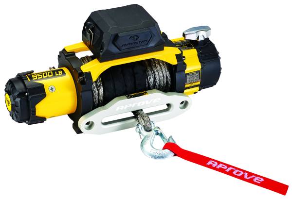 Aprove - Aprove 9500 LB Dual Speed Winch with Synthetic Cable
