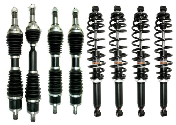 MONSTER AXLES - Monster CV Axle & Shock Set for Can-Am Outlander 450 570 2015-2023