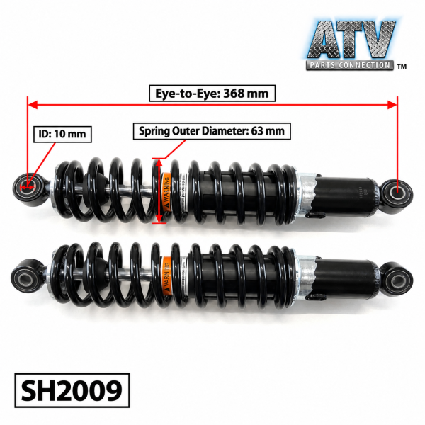 ATV Parts Connection - Front Shocks for Honda Foreman 450 1998-2003