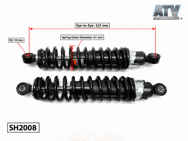 ATV Parts Connection - Front Shocks for Honda Foreman 400 4x4 1995-2003