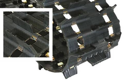 CAMSO Back Country X-Country 15" x 144" - 1.75" (9143C) Snowmobile Sled Track