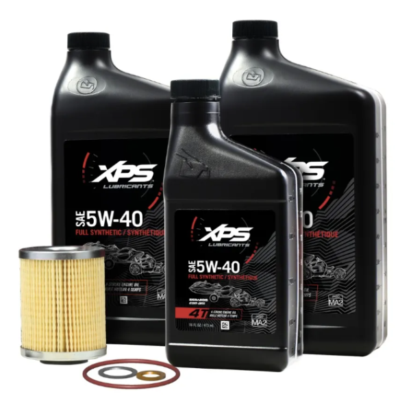 Can-Am Oil Change Kit 9779488 | XPS 5W-40 Full Synthetic | Outlander Renegade Maverick Commander & Defender