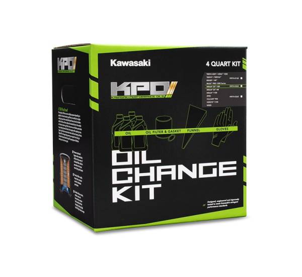 Kawasaki Oil Change Kit 99974-0160 | 5W-40 Full Synthetic | Teryx Ridge KRX 1000 Mule PRO