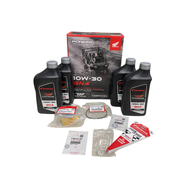 Honda Complete Oil Change Kit 0SX50-HL3-A00 | PRO Honda GN4 10W-30 | Pioneer 700 & 700-4 2014-2026