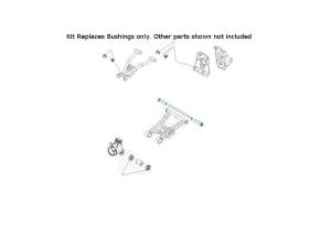 ATV Parts Connection - Set of Rear IRS A-Arm Bushings for Polaris Sportsman 400 500 600 700 800 - Image 5