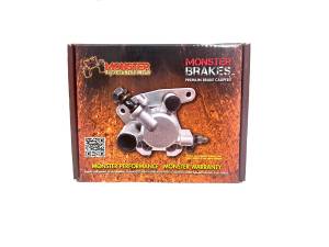 Monster Performance Parts - Front Brake Calipers with Pads for Yamaha Rhino 450 660 700 UTV - Image 4