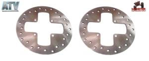 ATV Parts Connection - ATV Front Brake Rotors for Can-Am Outlander 330 400 500 650 800 4x4 - Image 1