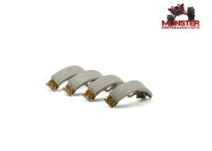 Monster Performance Parts - Monster Brake Shoes for Honda FourTrax 200 300 2x4 88-00 & Recon 250 97-14 - Image 1