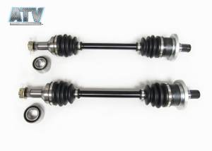 ATV Parts Connection - Rear Axle Pair with Wheel Bearings for Arctic Cat 400 500 550 650 700 1000 4x4 - Image 1