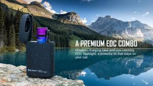 Olight - Olight Baton 3 Rechargeable Pocket Flashlight EDC Premium- Purple Gradient - Image 6