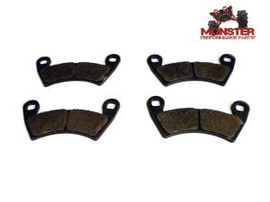 Monster Performance Parts - Rear Monster Brake Pads for Polaris Ranger & RZR 4x4 2203747, 2205949 - Image 1