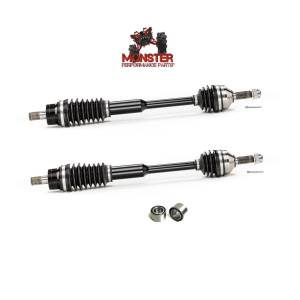 MONSTER AXLES - Monster Front Axle Pair with Bearings for Kawasaki Teryx 750 08-13, XP Series - Image 1