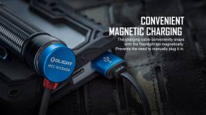 Olight - Olight Warrior Mini 2 EDC Rechargeable Tactical Light 1,750 LM- Regal Blue - Image 11