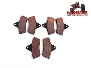 Monster Performance Parts - Full Set of Brake Pads for Arctic Cat 0402-882, 0502-019, 0402-096 - Image 1