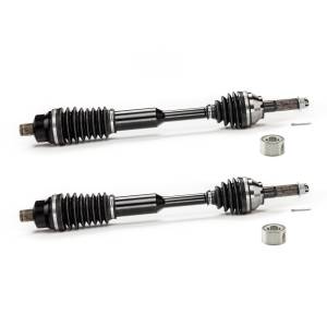 MONSTER AXLES - Monster Rear Axle Pair with Bearings for Polaris Ranger 500 800, XP Series - Image 1