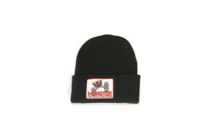 Monster Performance Parts - Monster 12" Cuffed Beanie, 100% Acrylic, Black - Image 1
