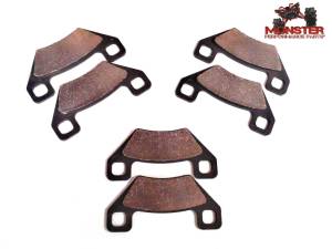 Monster Performance Parts - Monster Brake Pad Set for for Arctic Cat 1436-420, 1502-694, 1402-929 - Image 1