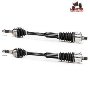 MONSTER AXLES - Monster Rear CV Axle Pair for Can-Am Maverick XDS 1000 2015-2017, XP Series - Image 1