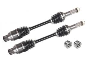 ATV Parts Connection - Rear Axle Pair with Bearings for Yamaha Grizzly 350 400 450 & Kodiak 400 450 4x4 - Image 1