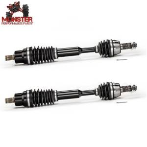 MONSTER AXLES - Monster Front CV Axle Pair for Polaris RZR 570 & 800 2008-2021, XP Series - Image 1