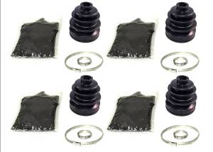 ATV Parts Connection - Set of 4 Outer CV Boot Kits for Yamaha Grizzly 550 700 & Kodiak 450 700 ATV - Image 1