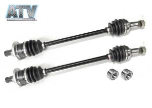 ATV Parts Connection - Rear Axle Pair with Wheel Bearings for Arctic Cat Prowler 550 650 700 1000 - Image 1