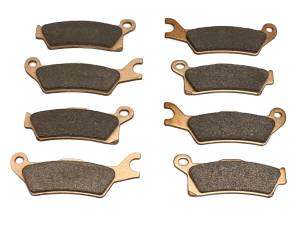 MONSTER AXLES - Monster Brake Pad Set for Can-Am Renegade ATV 705601014, 705601015, Front & Rear - Image 1