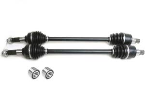 ATV Parts Connection - Front CV Axle Pair with Bearings for Kawasaki Mule Pro FX FXR FXT DX DTX - Image 1