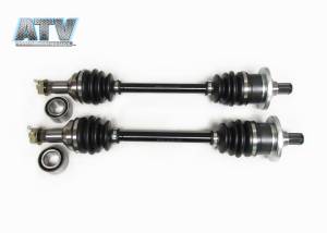 ATV Parts Connection - Front Axle Pair with Wheel Bearings for Arctic Cat TRV 400 4x4 2013-2014 - Image 1