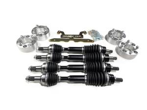 MONSTER AXLES - Monster Axles 2" Lift Set with Spacers for Yamaha Grizzly 700 14-15, XP Series - Image 1