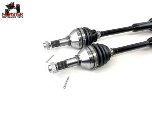 MONSTER AXLES - Monster Axles Front Axle Pair for Can-Am Maverick XMR 1000 2014-2018, XP Series - Image 4