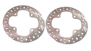 ATV Parts Connection - ATV Rear Brake Rotors for Yamaha Grizzly 550 & 700 2007-2022 - Image 1