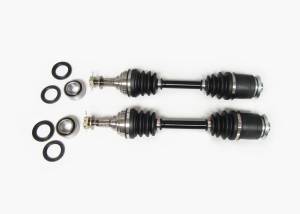 ATV Parts Connection - Front Axle Pair with Wheel Bearing Kits for Arctic Cat 400 454 500, 0402-1709 - Image 1