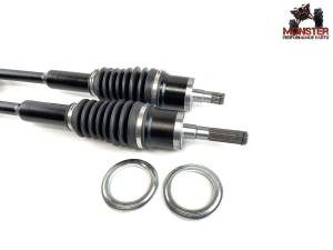 MONSTER AXLES - Monster Axles Front Axle Pair for Can-Am Maverick XC & XXC 1000 14-17, XP Series - Image 3