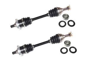 ATV Parts Connection - Front Axle Pair with Wheel Bearing Kits for Arctic Cat 250 300 375 & 400 4x4 - Image 1
