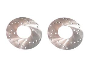 ATV Parts Connection - Front Brake Rotors with Pads for Polaris ATV 5211271, 5211325 - Image 2