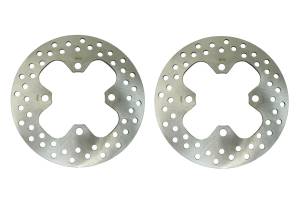 ATV Parts Connection - Front Disc Brake Rotor Pair for Honda Rancher, Foreman, & Rubicon, 45251-HR6-A62 - Image 1