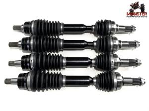 MONSTER AXLES - Monster Axles Full Set w/ Spacers for Yamaha Grizzly 700 2014-2015, XP Series - Image 2