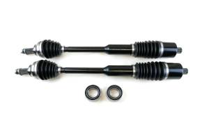 MONSTER AXLES - Monster Axles Front Pair & Bearings for Polaris RZR Turbo/RS1 1333870, XP Series - Image 1