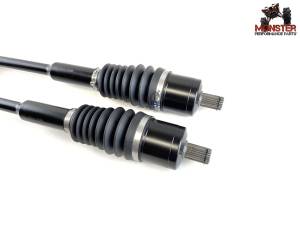MONSTER AXLES - Monster Axles Front Pair & Bearings for Polaris RZR S & General 1333263 XP Series - Image 3