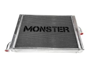 MONSTER AXLES - Monster Performance Radiator for Polaris RZR Turbo 1241117, 3003 Aluminum - Image 1