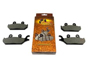 MONSTER AXLES - Monster Front Brake Pads for Yamaha UTV SXS, 1XD-25805-00-00, 1XD-25805-10-00 - Image 1