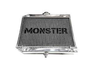 MONSTER AXLES - Monster Performance Radiator for Suzuki King Quad 450 500 700 750, 3003 Aluminum - Image 1