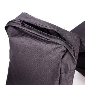 ATV Parts Connection - Padded Cargo Storage Saddle Bag for ATV UTV Motorcycle, Black, Weather Resistant - Image 3