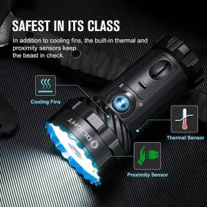 Olight - Olight Marauder 2 Heavy Duty 14,000 Lumen Waterproof Flashlight - Image 5