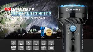 Olight - Olight Marauder 2 Heavy Duty 14,000 Lumen Waterproof Flashlight - Image 11