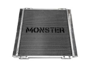 MONSTER AXLES - Monster Performance Radiator for Can-Am Maverick 709200703, 3003 Aluminum - Image 1